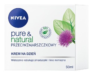 Pure & Natural Krem przeciwzmarszczkowy na dzień
