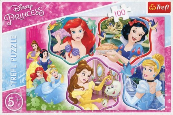 Puzzle Magia księżniczek Disney Księżniczki 100 elementów