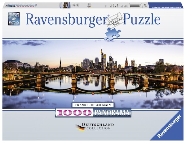 Puzzle Panorama Frankfurtu 1000 elementów