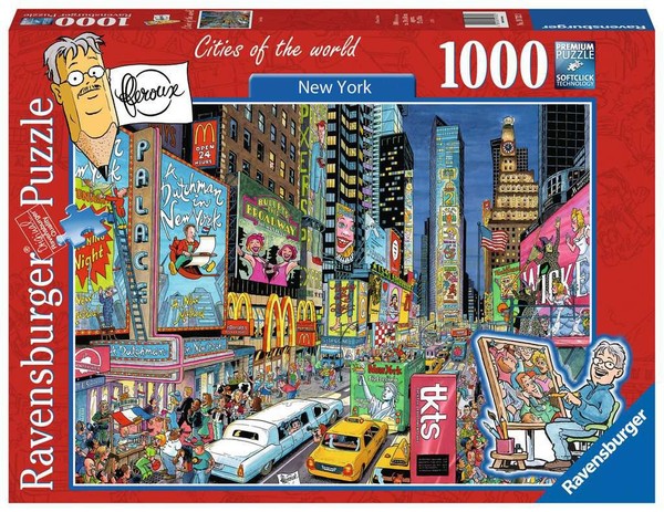 Puzzle Le Roux Nowy Jork 1000 elementów