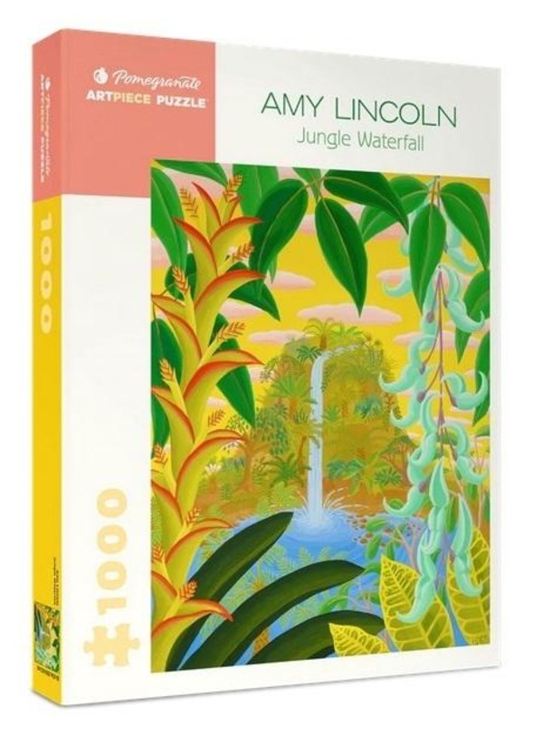Puzzle Wodospad w dżungli, Amy Lincoln 1000 elementów