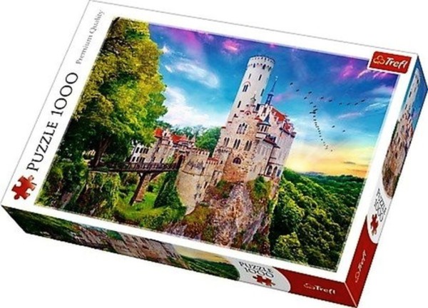 Puzzle Zamek Lichtenstein, Niemcy 1000 elementów