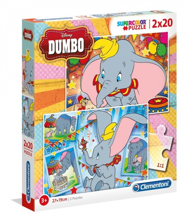 Puzzle Dumbo 40 elementów