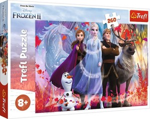 Puzzle W poszukiwaniu przygód Disney Frozen II - 260 elementów