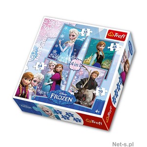 Puzzle 4w1 Frozen