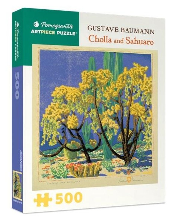 Puzzle Cholla i Sahurro, Gustave Baumann 500 elementów