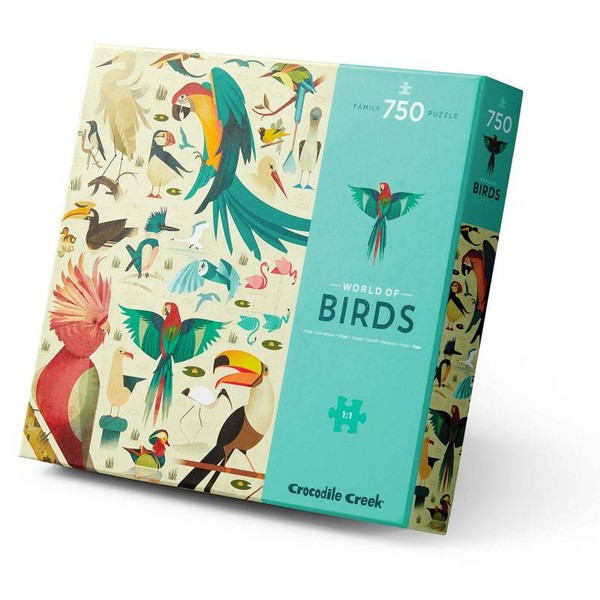 Puzzle Świat Ptaków 750 elementów