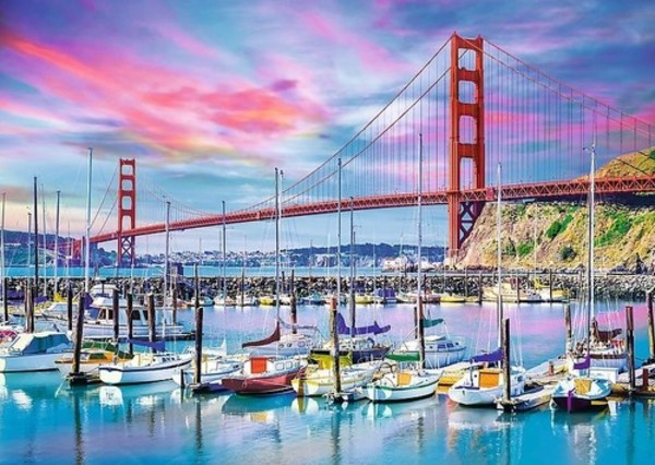Puzzle Golden Gate San Francisco 2000 elementów