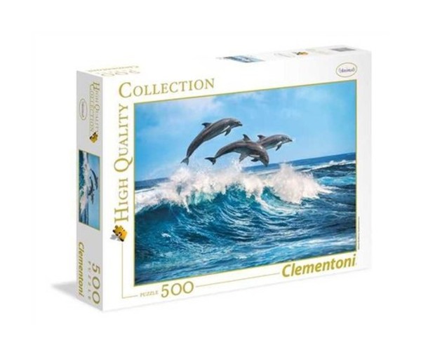 Puzzle High Quality Collection Delfiny 500 elementów