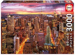 Puzzle Horyzont nad Manhattanem 3000 elementów