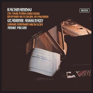 Rachmaninoff: Klavierkonzerte Nr.1-4 (vinyl)