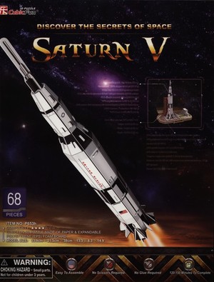 Rakieta Saturn V 3D