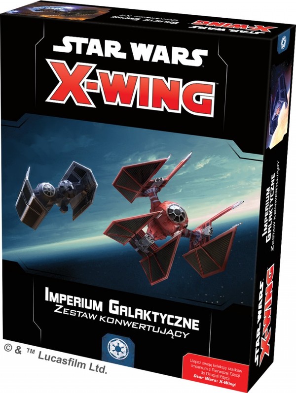 Gra Star Wars: X-Wing - Imperium Galaktyczne - Zestaw konwertujący (druga edycja)