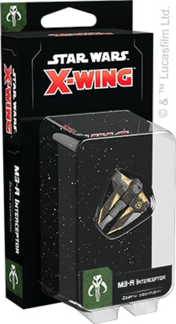 Gra Star Wars X-Wing - M3-A Interceptor (druga edycja) Zestaw dodatkowy do frakcji Szumowiny i Nikczemnicy