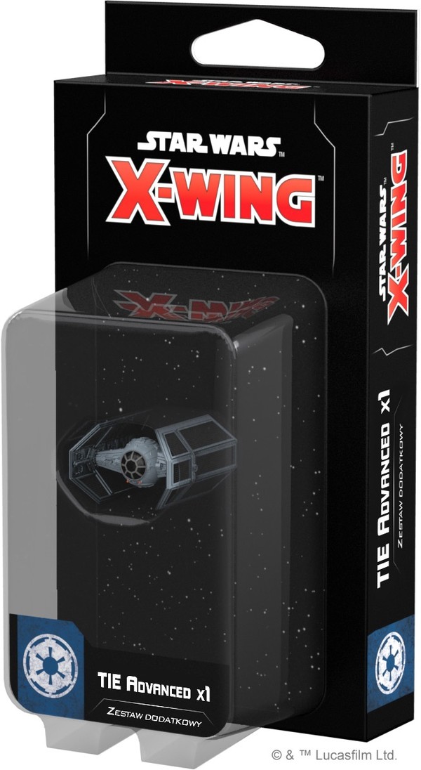 Gra Star Wars: X-Wing - Myśliwiec TIE Advanced x1 (druga edycja)
