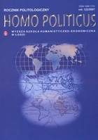Rocznik politologiczny Homo Politicus 1/2007