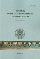 Rocznik Polskiego Towarzystwa Heraldycznego XIX (X)