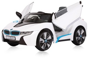 RollPlay BMW i8 Spyder 6V RC biały - samochód elektryczny