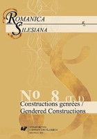 Romanica Silesiana. No 8. T. 1: Constructions genrées / Gendered Constructions - 09 Pertinences et apories d`une lecture féministe de