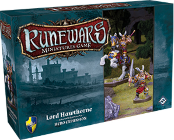 Gra RuneWars The Miniatures Game - Lord Hawthorne Hero Expansion - Wersja Angielska