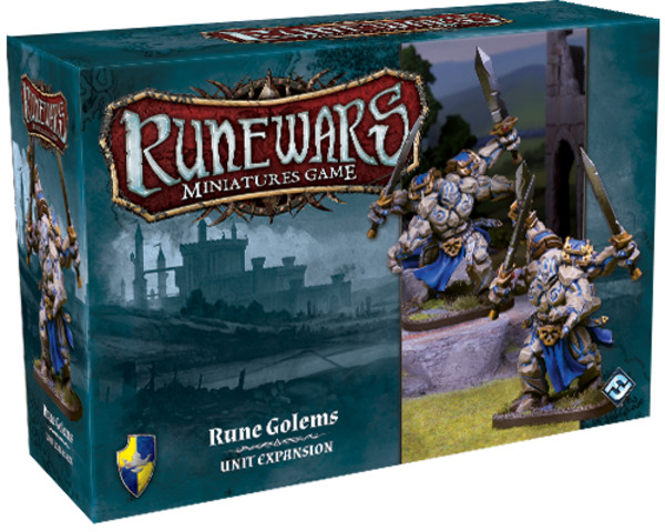 Gra RuneWars: The Miniatures Game - Rune Golems Unit Expansion - Wersja Angielska