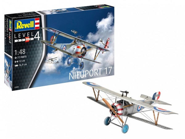 Samolot Nieuport 17 1:48