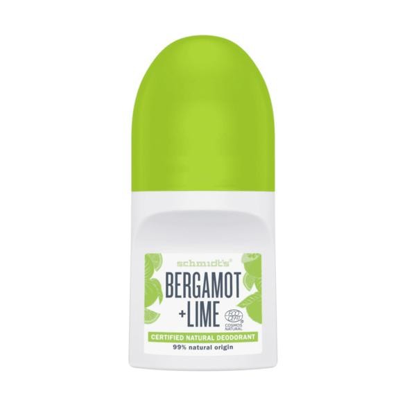 Natural Deodorant Roll-on Bergamot & Lime Naturalny dezodorant w kulce