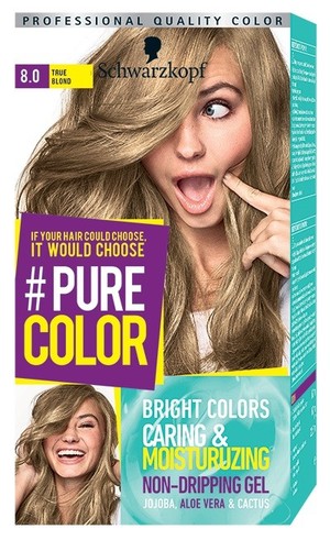 Pure Color nr 8.0 True Blond Farba do włosów w żelu