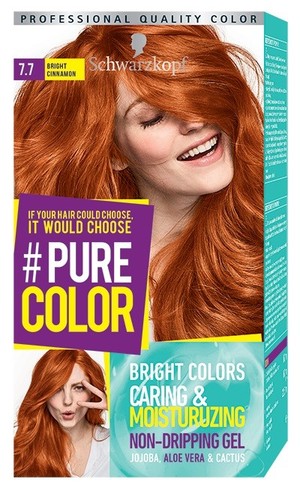 Pure Color nr 7.7 Bright Cinnamon Farba do włosów w żelu