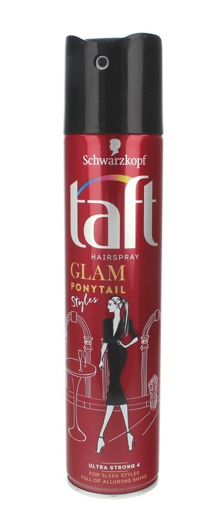 Taft Glam Styles Ponytail Ultra strong Lakier do włosów