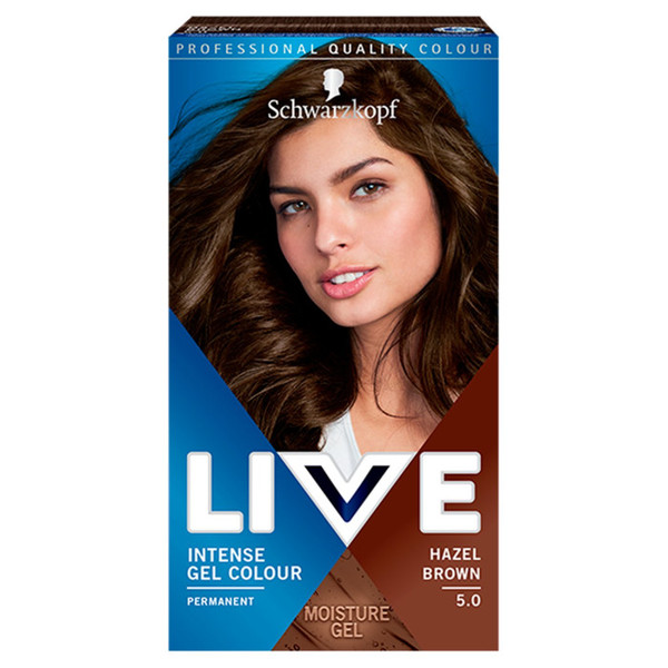 Live 5.0 Hazel Brown Koloryzacja do włosów w żelu