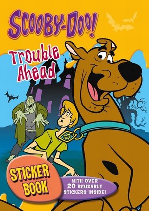 Scooby-Doo! Kolorowanka z naklejkami - Kłopoty