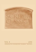 Scripta Classica. Vol. 8 - 05
