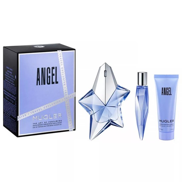 Angel Woda perfumowana+miniatura wody perfumowanej+żel pod prysznic