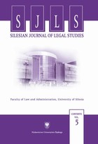 Silesian Journal of Legal Studies. Contents Vol. 5 - 05 Les curateurs professionnels et sociaux exerçant une surveillance des mineurs