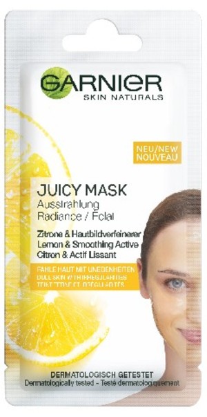 Skin Active Maseczka cytrynowa Juicy - cera z niedoskonałościami