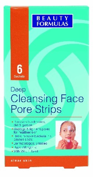Skin Care Głęboko oczyszczające paski na twarz