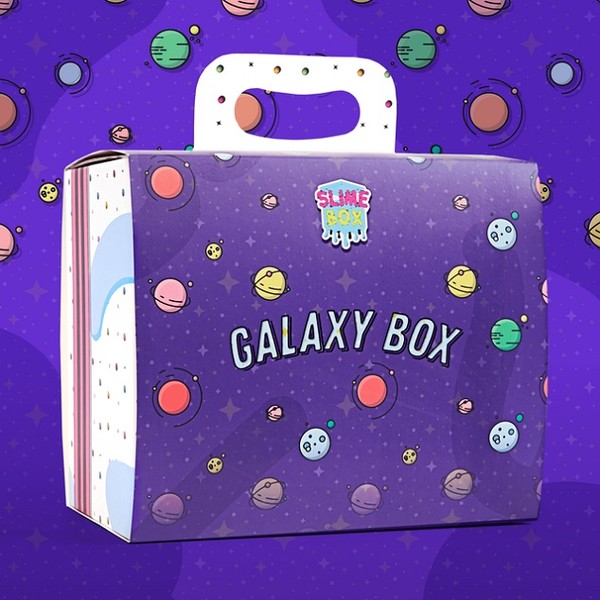 Zestaw Galaxy Slime Box