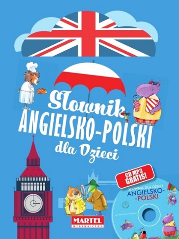 Słownik angielsko-polski dla dzieci + CD