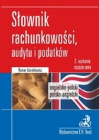 Słownik rachunkowości, audytu i podatków angielsko-polski, polsko-angielski