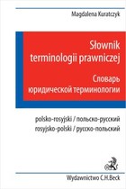 Słownik terminologii prawniczej Polsko - rosyjski rosyjsko - polski