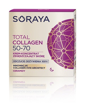 Total Collagen 50-70+ Krem - koncentrat zagęszczający skórę na noc