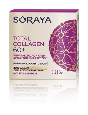 Total Collagen 60+ Krem rewitalizujący-reduktor zmarszczek na dzień i noc