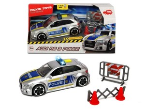Auto Policja Audi 15cm