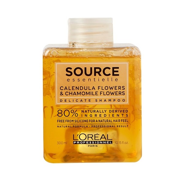 Source Essentielle Delicate Naturalny szampon do delikatnej skóry głowy z Kwiatem Nagietka i Rumianku