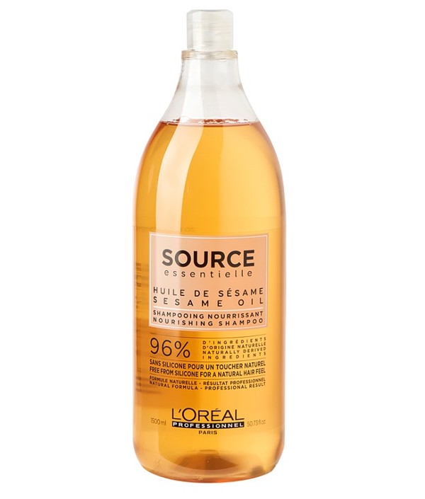 Source Essentielle Nourishing Naturalny szampon odżywczy do włosów suchych z Olejkiem Sezamowym