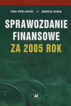 Sprawozdanie finansowe za 2005 rok