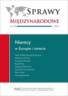 Sprawy Międzynarodowe nr 2/2014 - Zainteresowanie RFN polskim członkostwem w strefie euro. Perspektywa ekonomiczna