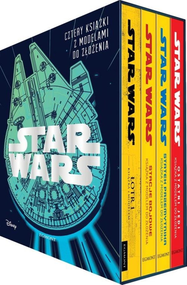 Star Wars: Ostatni Jedi / Statek przemytników / Stacje bojowe / Lotr 1 książki z modelami do złożenia