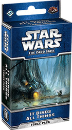 Star Wars LCG - It Binds All Things Fifth Force Pack from Echoes of the Force Cycle - Wersja Angielska
